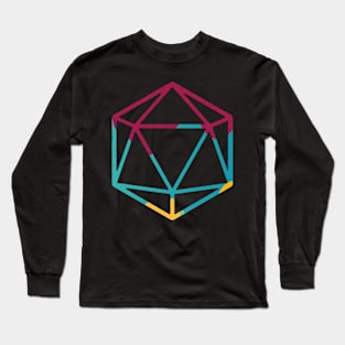 Tie Dye D20 Long Sleeve T-Shirt